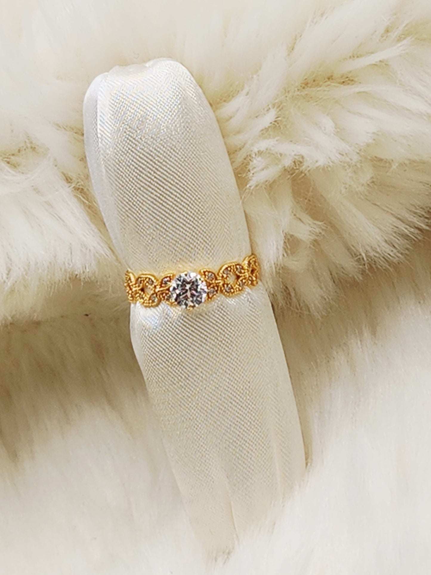 22K / 916 Gold - Inspire Ivry Scarlett Ring - 1.84 gm
