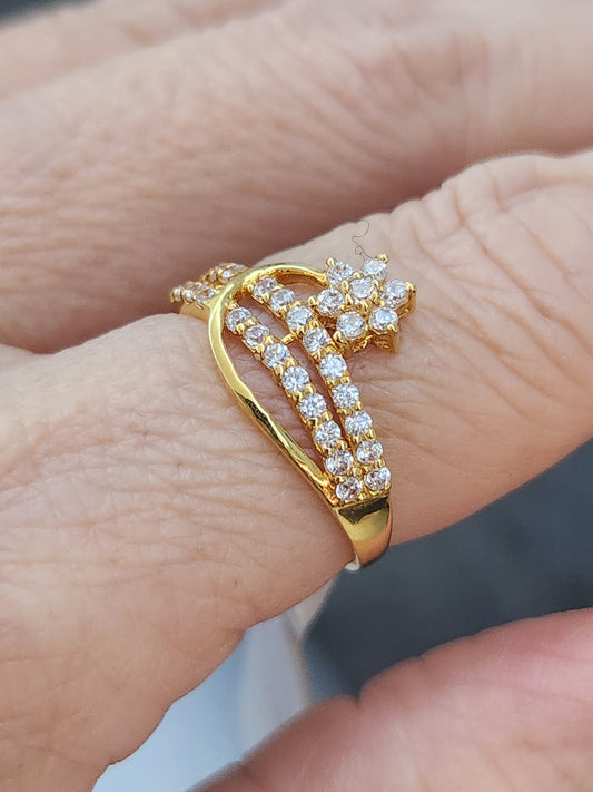 22K / 916 Gold - Chieti Grace Ring - 2.30 gm