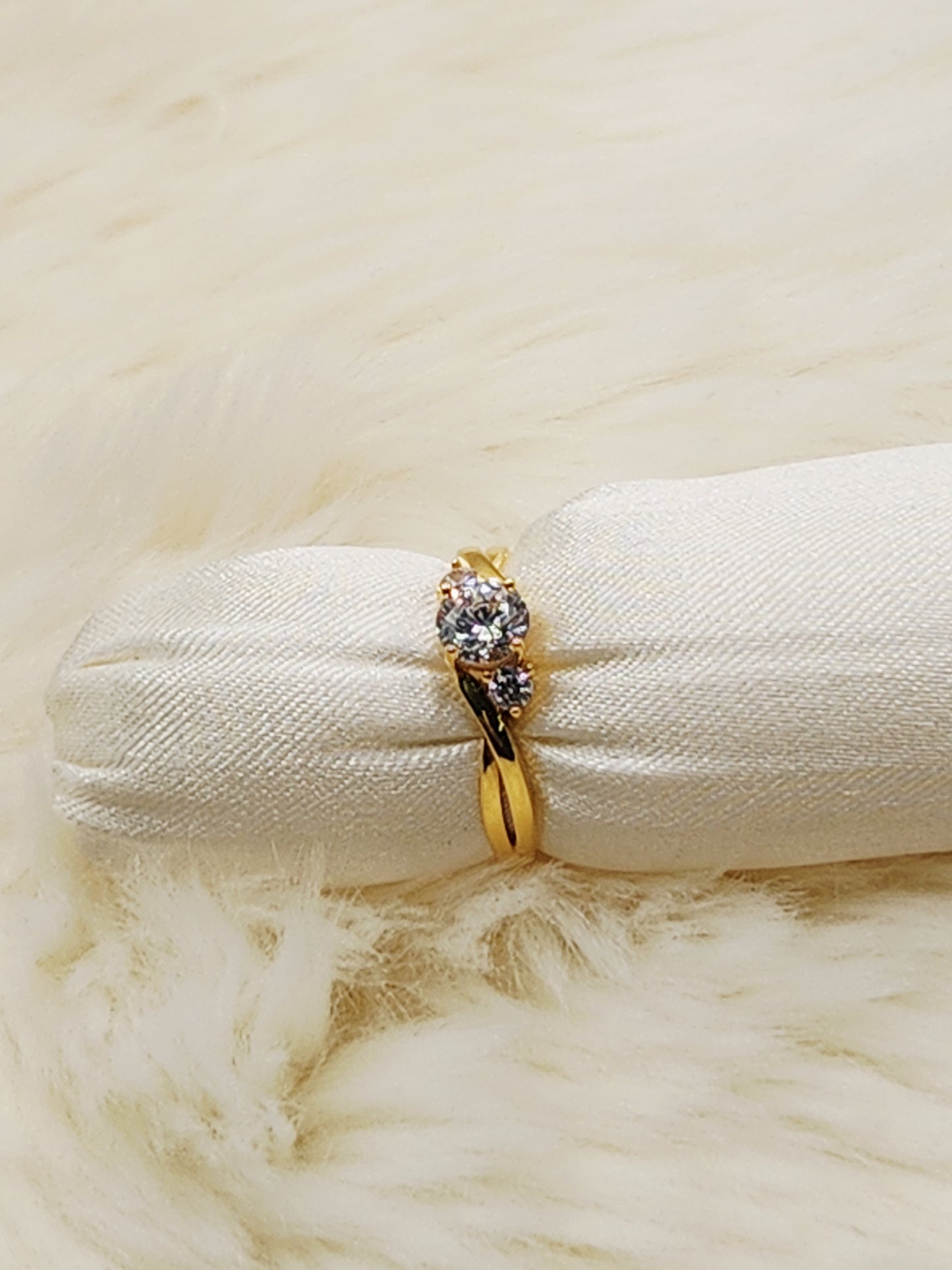 22K / 916 Gold - Inspire Ivry Scarlett Ring - 1.71 gm