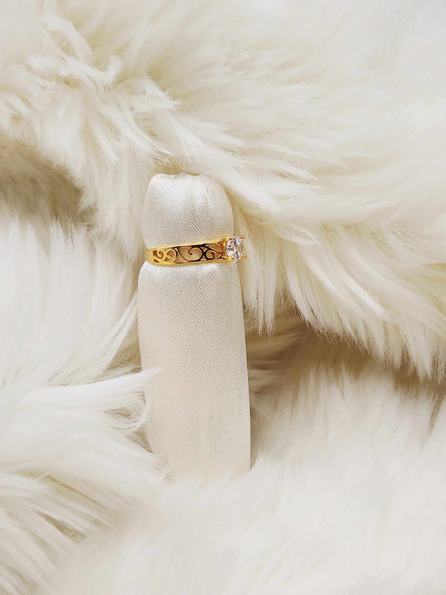 22K / 916 Gold - Inspire Ivry Scarlett Ring - 1.82 gm
