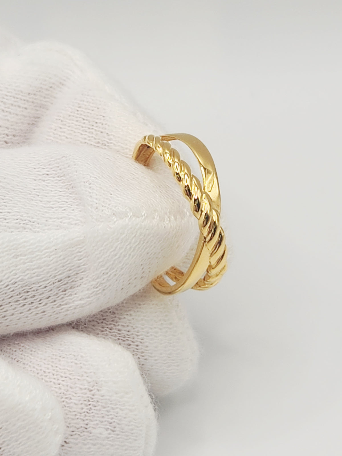 22K / 916 Gold - Inspire Ivry Ukiyo Ring - 1.80 gm