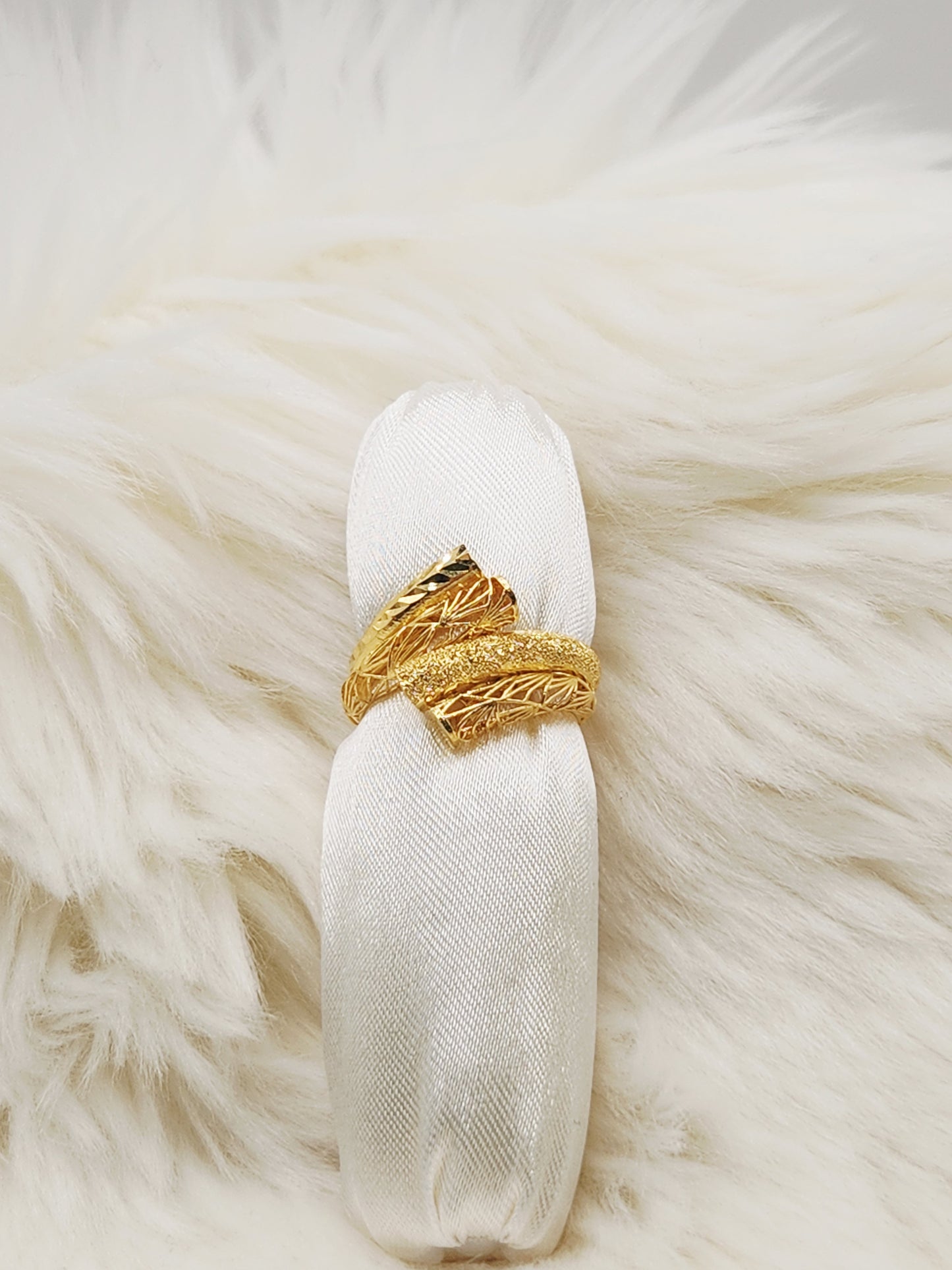 22K / 916 Gold - Inspire Ivry Scarlett Ring - 3.93 gm