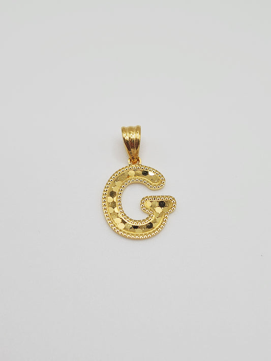 22K / 916 Gold - Inspire Ivry Melody Pendant 'G'- 0.89 gm