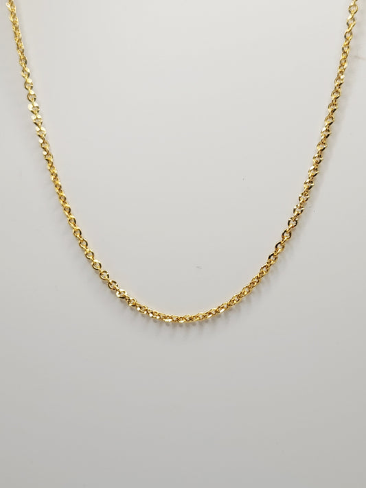 22K / 916 Gold - Inspire Ivry Patricia Polo Necklace - 3.40 gm