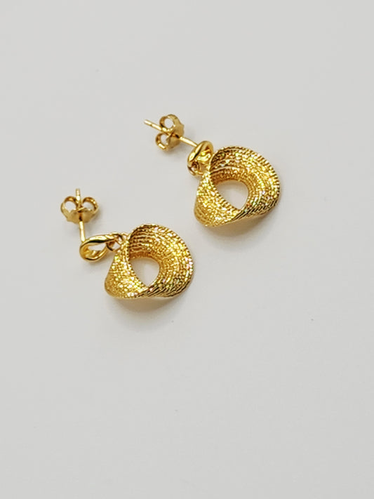 22K / 916 Gold - Inspire Ivry Luna Earring - 4.06 gm