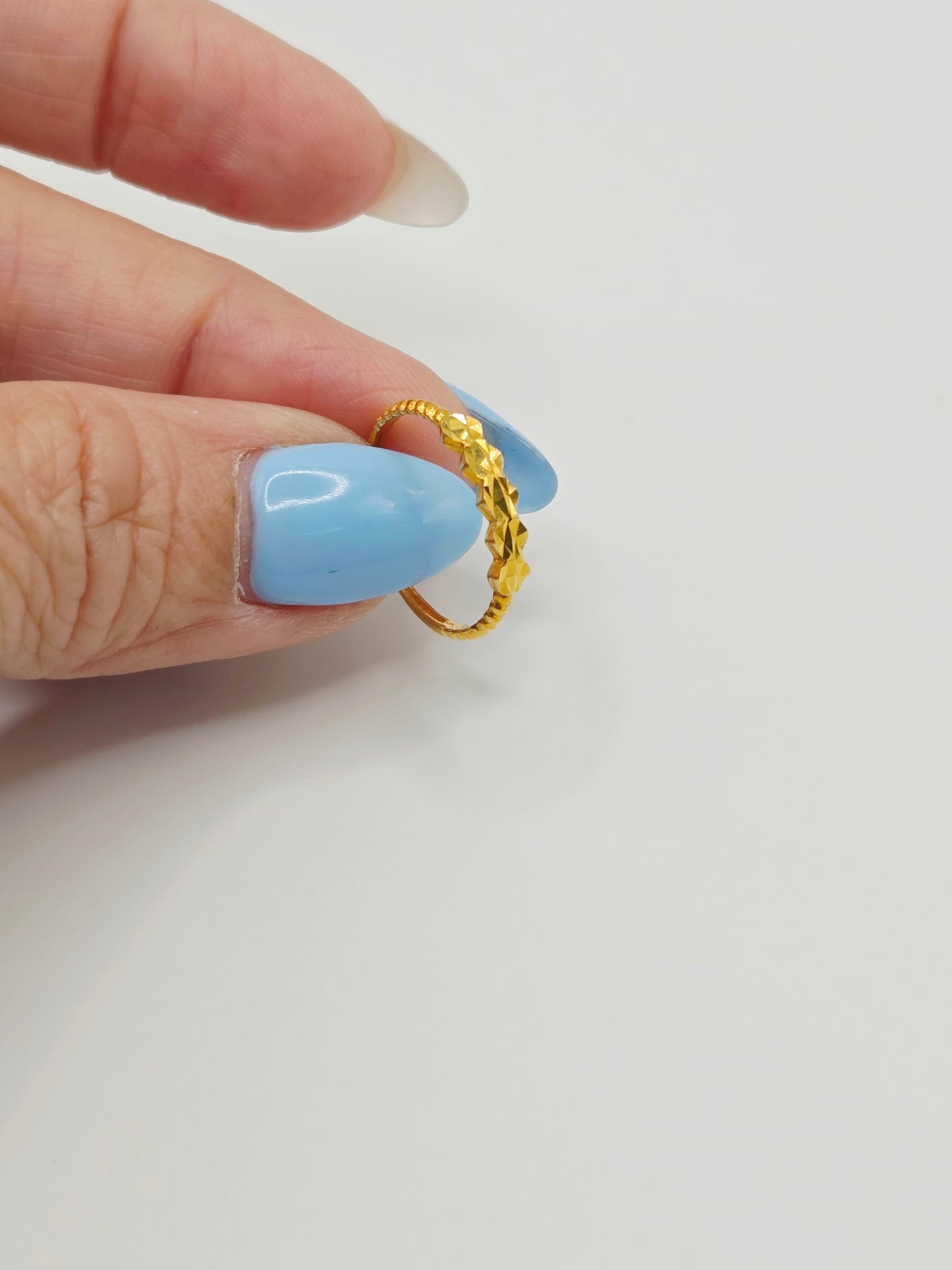 22K / 916 Gold - Inspire Ivry Remy Ring - 0.95 gm