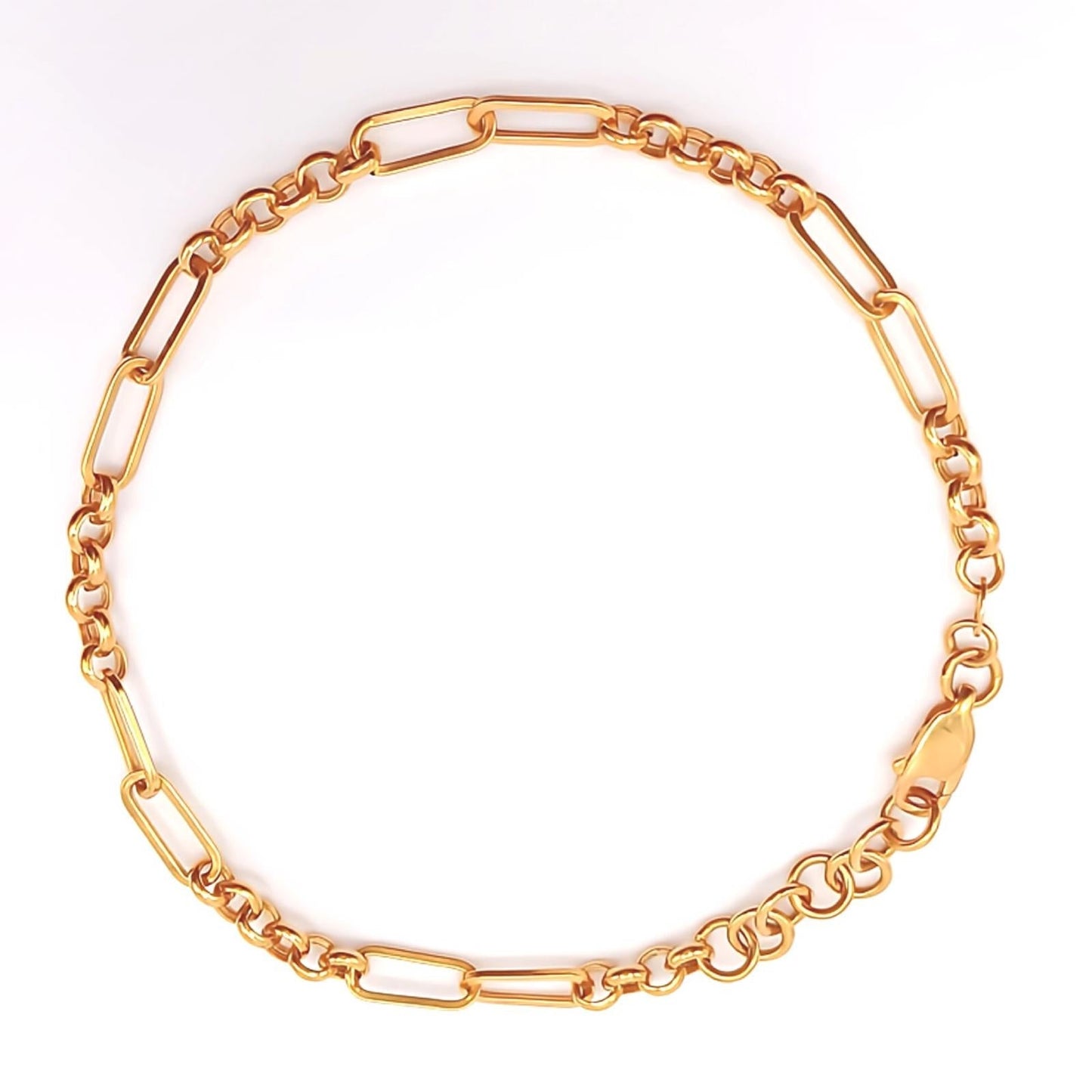 22K / 916 Gold - Inspire Modest Halo Bracelet - 4.46 gm