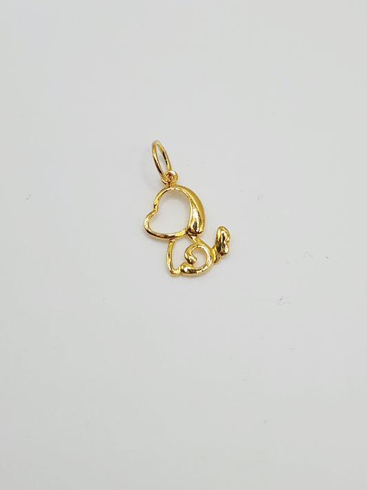 22K / 916 Gold - Inspire Ivry Patricia Pendant - 1.02 gm