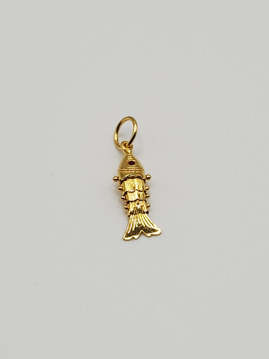 22K / 916 Gold - Inspire Chieti Iris Fish Pendant - 1.98 gm