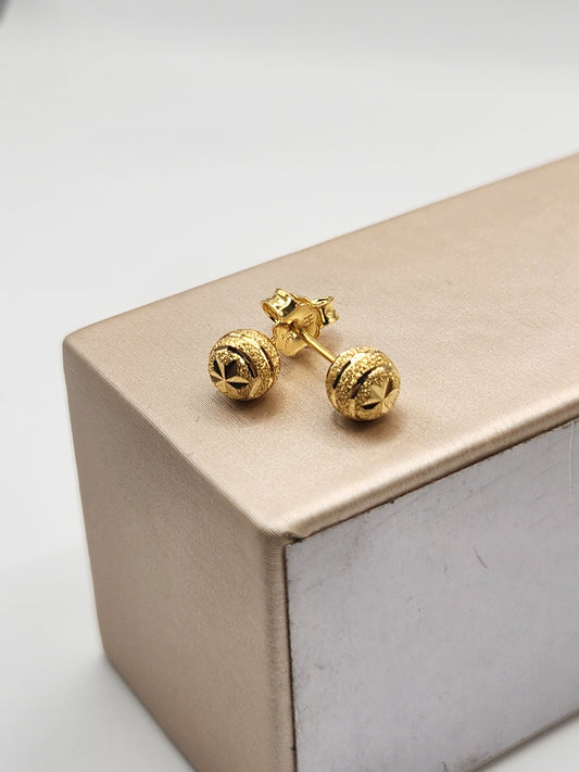22K / 916 Gold - Inspire Ivry Hazel Earring - 1.83 gm