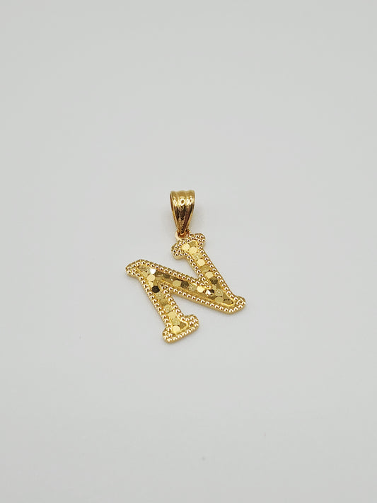 22K / 916 Gold - Inspire Ivry Melody Pendant 'N'- 1.03 gm