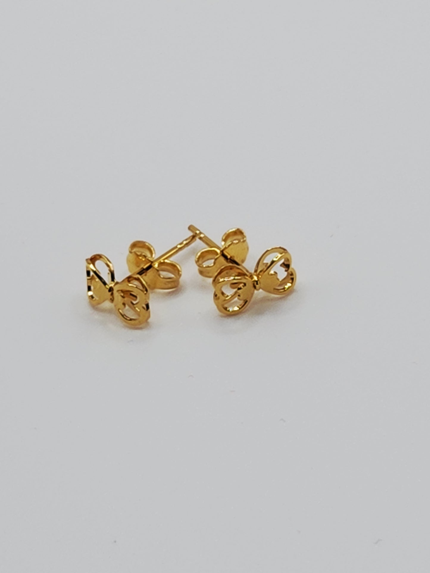 22K / 916 Gold - Inspire Chieti Queen Ribbon Earring - 1.59 gm