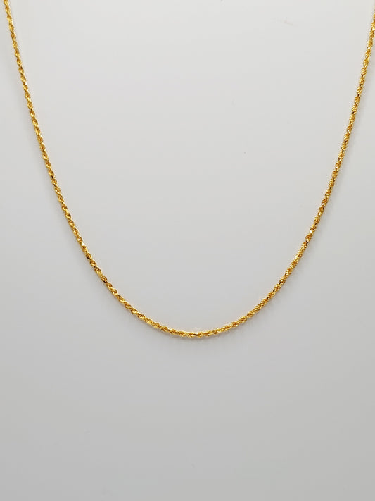 22K / 916 Gold - Inspire Chieti Luna Necklace - 5.55 gm
