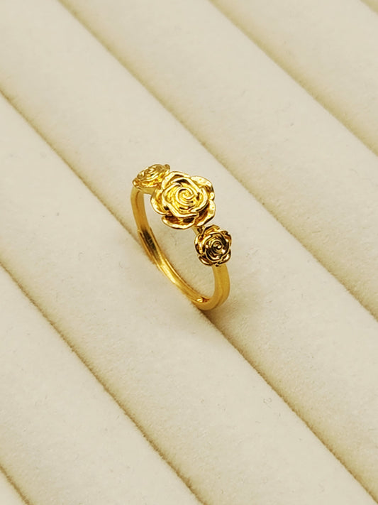 24K / 999 Gold - Inspire Chieti Iris Ring - 4.20 gm
