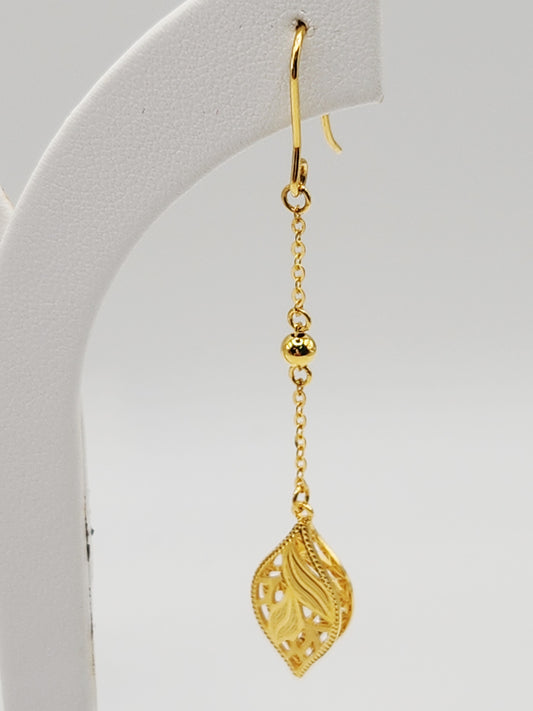 22K / 916 Gold - Inspire Chieti Luna Earring - 3.28 gm