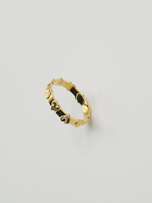 22K / 916 Gold - Inspire Chieti Julia Heart Ring - 3.49 gm