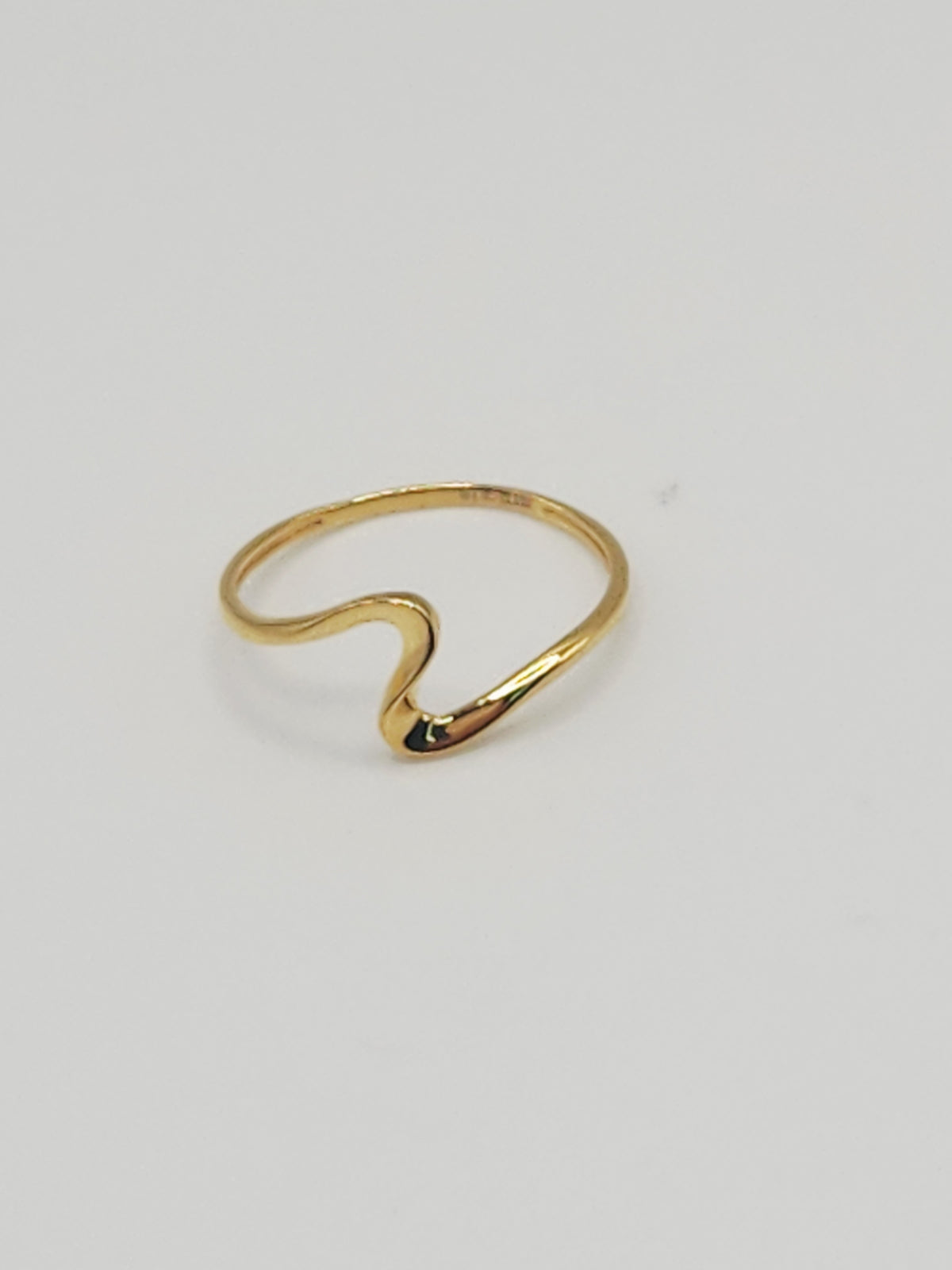 22K / 916 Gold - Inspire Ivry Ukiyo Wave Ring - 0.82 gm