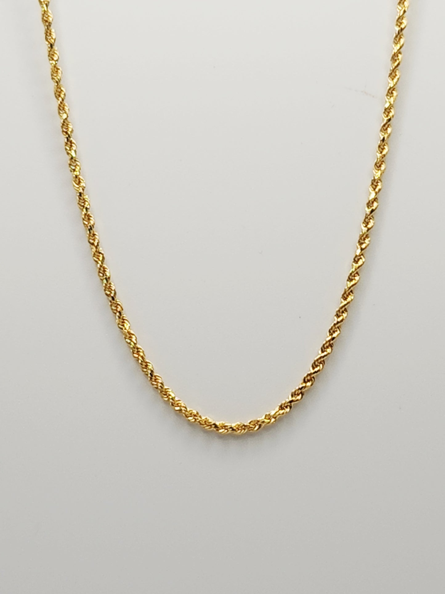 22K / 916 Gold - Ivry Kylie Rope Necklace - 7.89 gm
