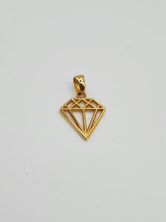 22K / 916 Gold - Inspire Ivry Patricia Pendant - 1.36 gm