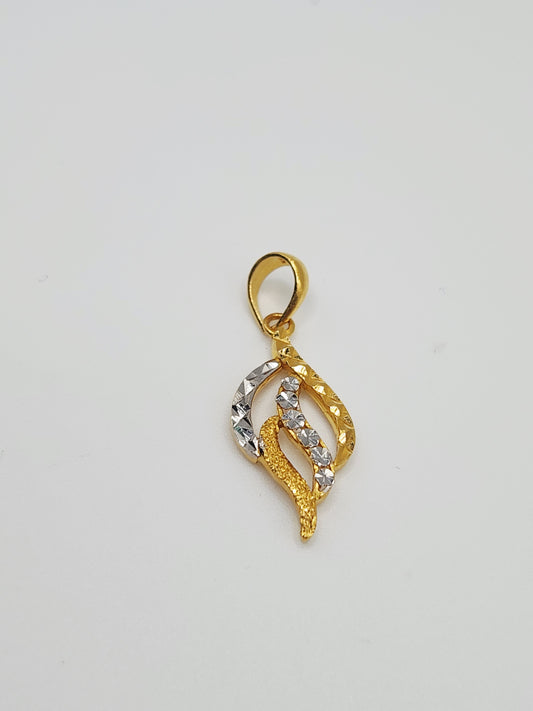 22K / 916 Gold - Inspire Ivry Patricia Pendant - 1.31 gm