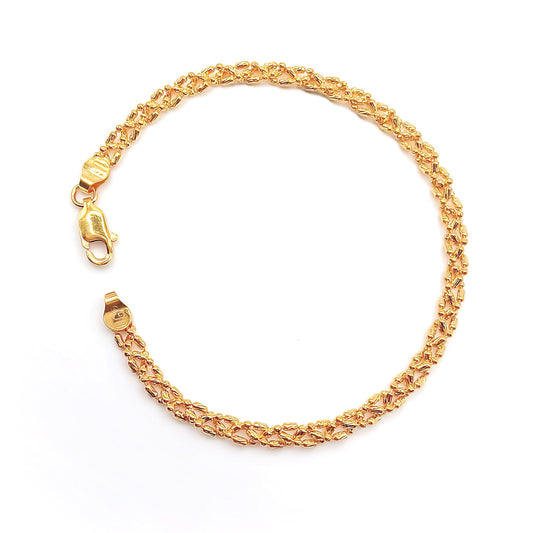 22K / 916 Gold - Braid Ball Bracelet - 5.14 gm