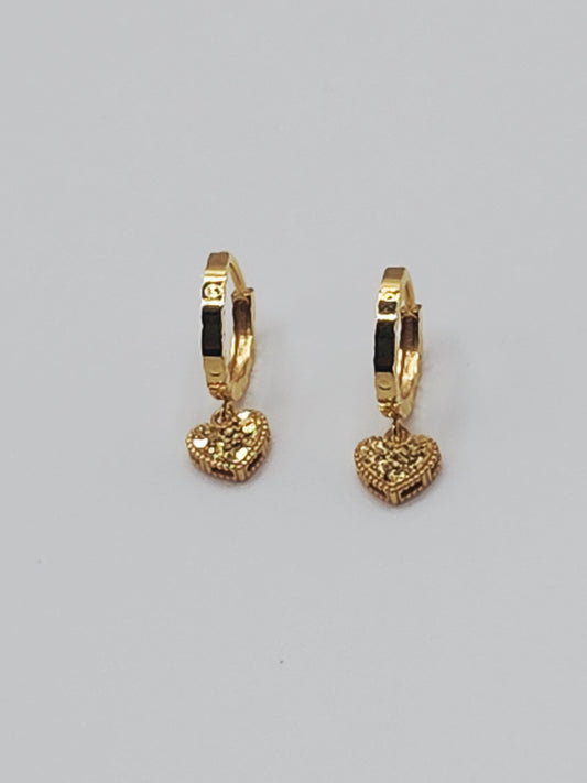 22K / 916 Gold - Inspire Ivry Hazel Earring - 2.66 gm