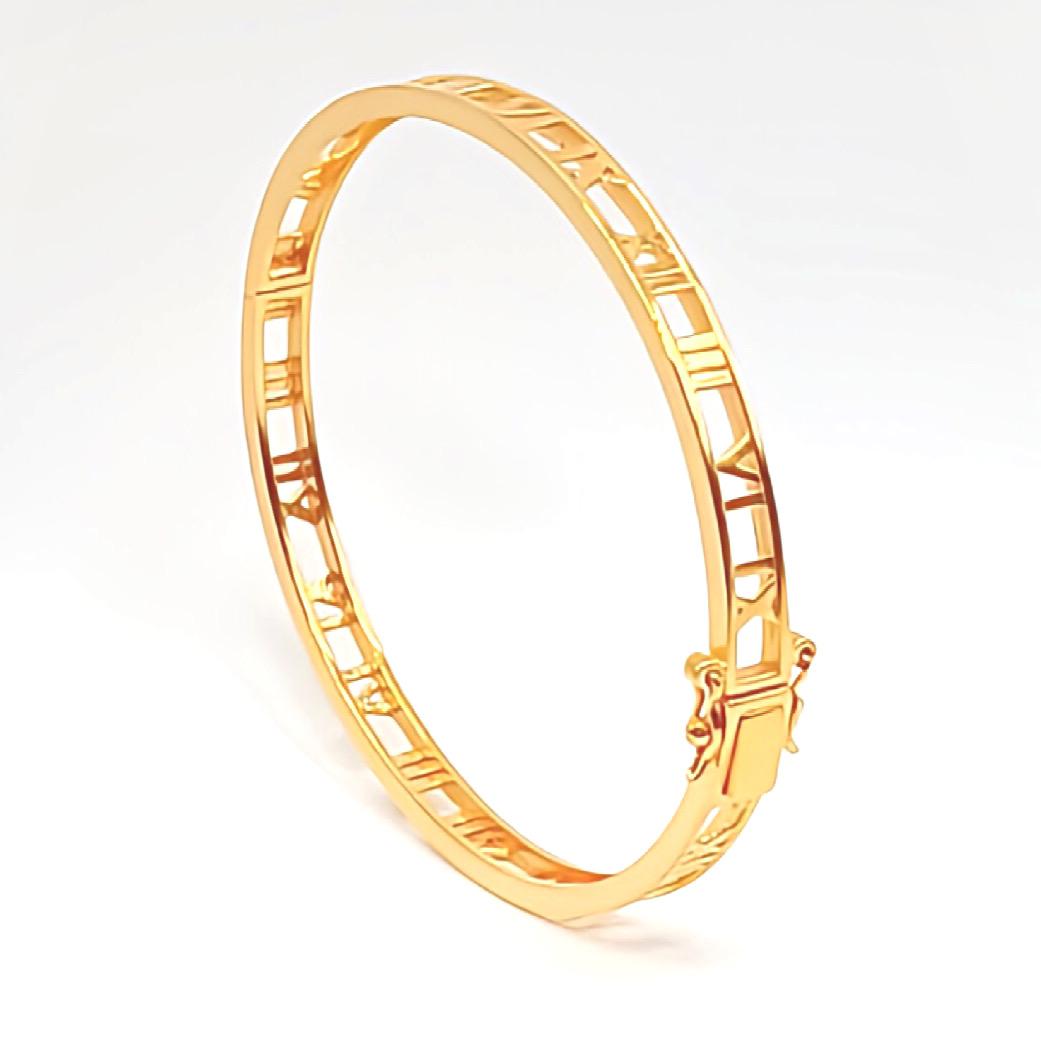 22K / 916 Gold - Inspire Roman Bracelet - 15.7 gm