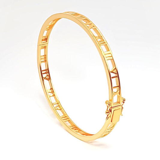 22K / 916 Gold - Inspire Roman Bracelet - 15.7 gm