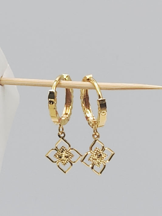 22K / 916 Gold - Inspire Ivry Hazel Earring - 2.11 gm