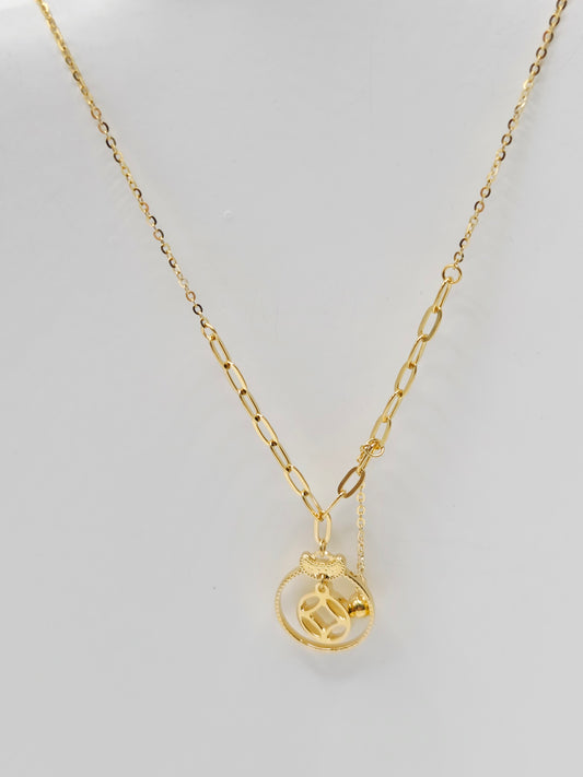 22K / 916 Gold - Inspire Ivry Grace Necklace - 3.54 gm