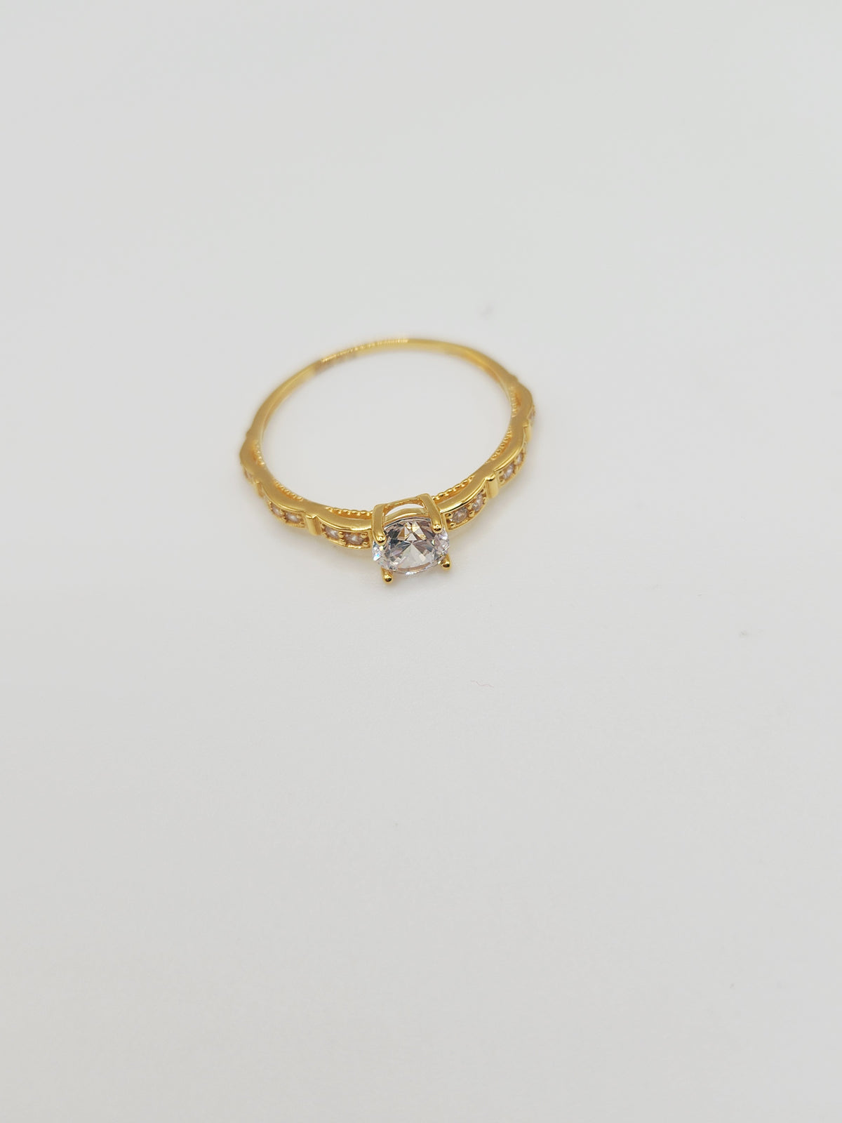 22K / 916 Gold - Ivry Ukiyo Stone Ring - 1.62 gm