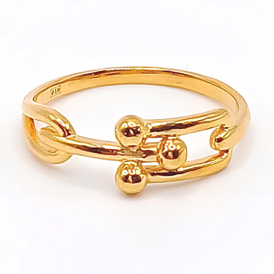 22K / 916 Gold - Century Ring - 2.68 gm