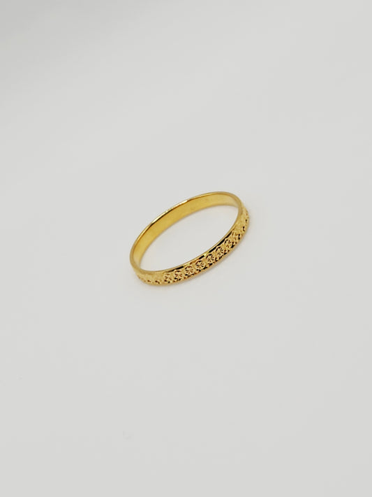 22K / 916 Gold - Inspire Ivry Luna Ring - 1.48 gm