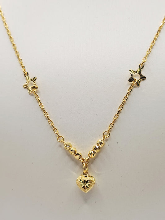 22K / 916 Gold - Ivry Kylie Necklace - 6.57 gm