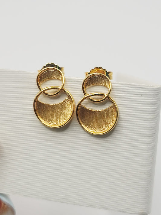 22K / 916 Gold - Inspire Chieti Luna Earring - 2.58 gm