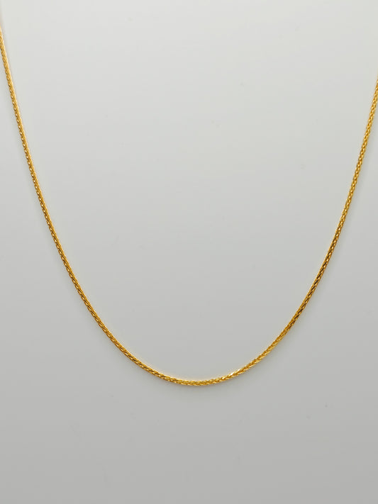 22K / 916 Gold - Ivry Remy Wheat Necklace - 5.08 gm
