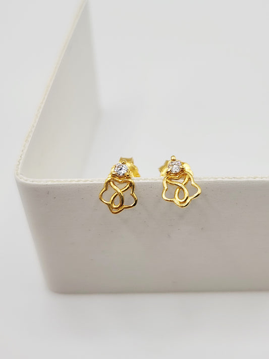 22K / 916 Gold - Inspire Ivry Patricia Earring - 1.11 gm