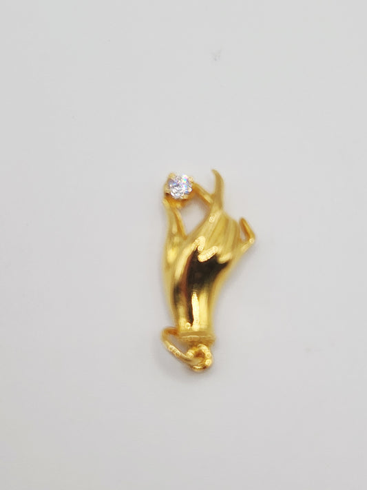 22K / 916 Gold - Inspire Ivry Patricia Pendant - 2.45 gm