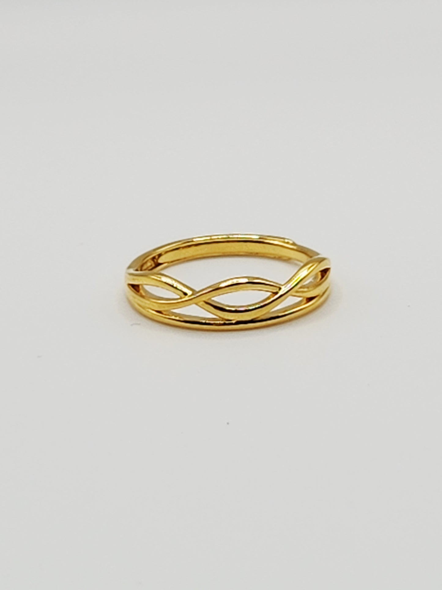 24K / 999 Gold - Inspire Chieti Iris Infinity Ring - 3.46 gm