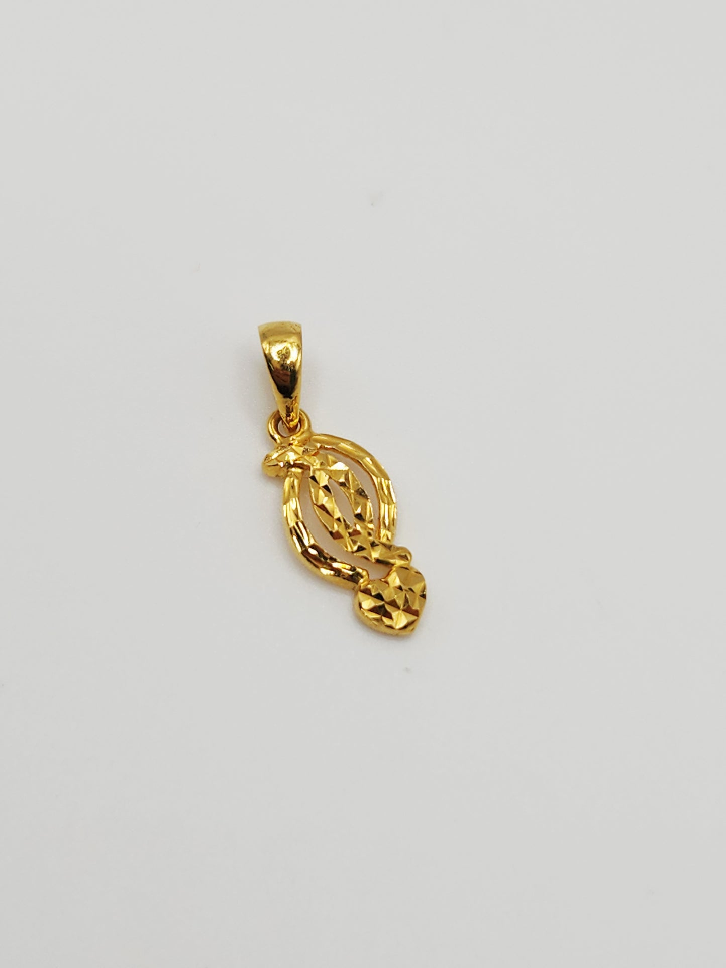 22K / 916 Gold - Inspire Ivry Patricia Pendant - 1.05 gm