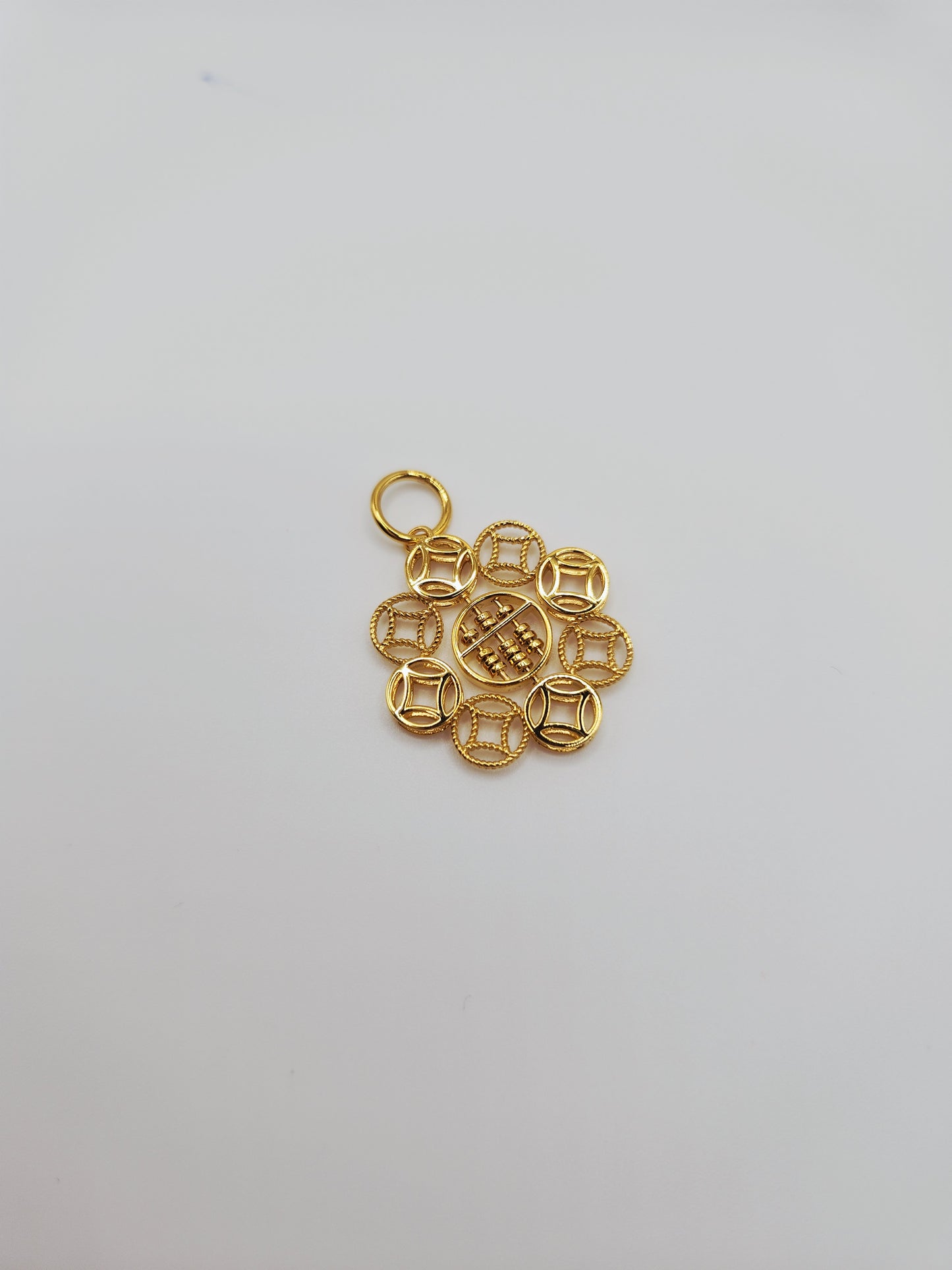 22K / 916 Gold - Inspire Chieti Queen Abacus Pendant - 4.75 gm