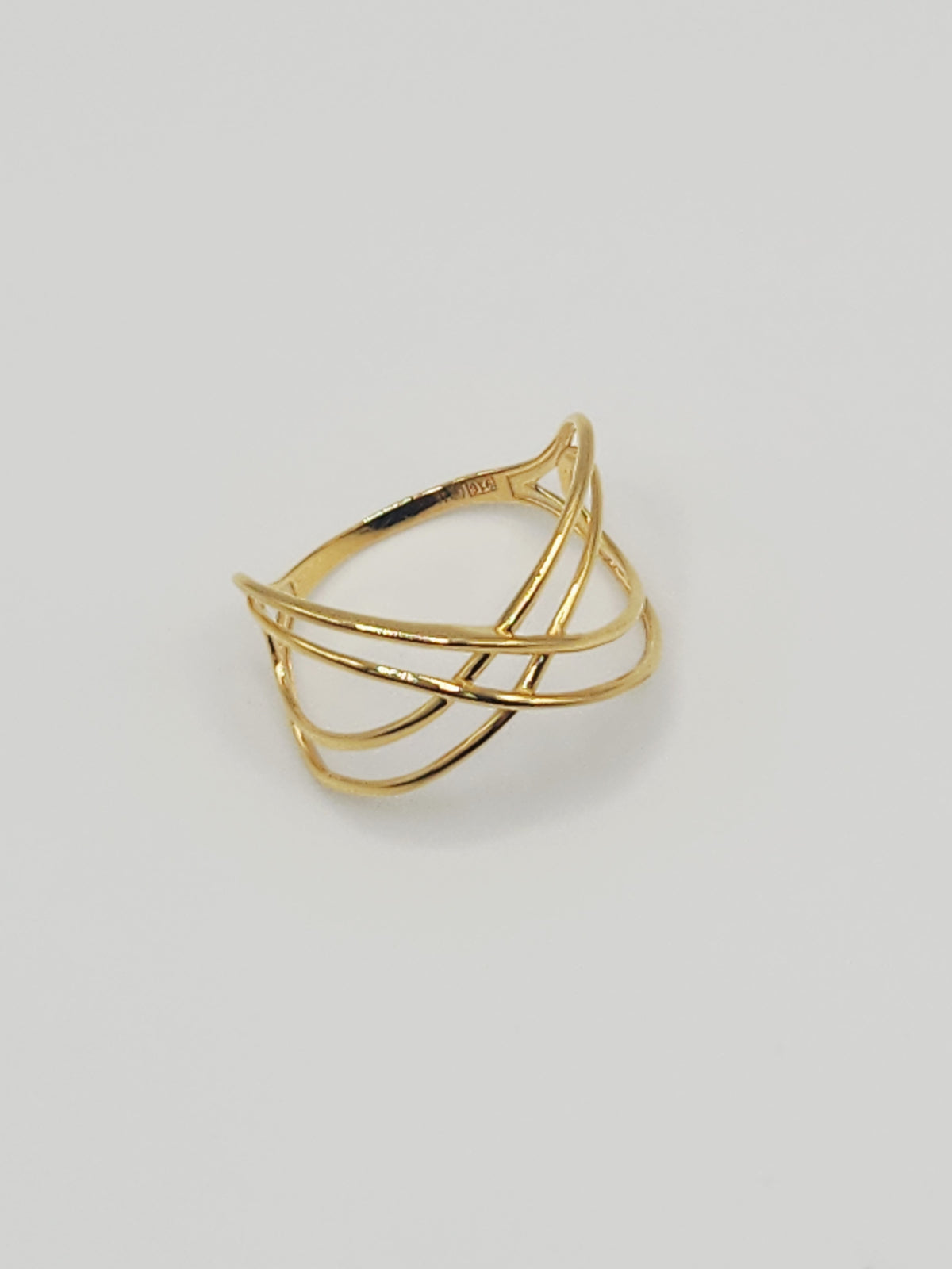 22K / 916 Gold - Inspire Ivry Ukiyo Ring - 2.04 gm