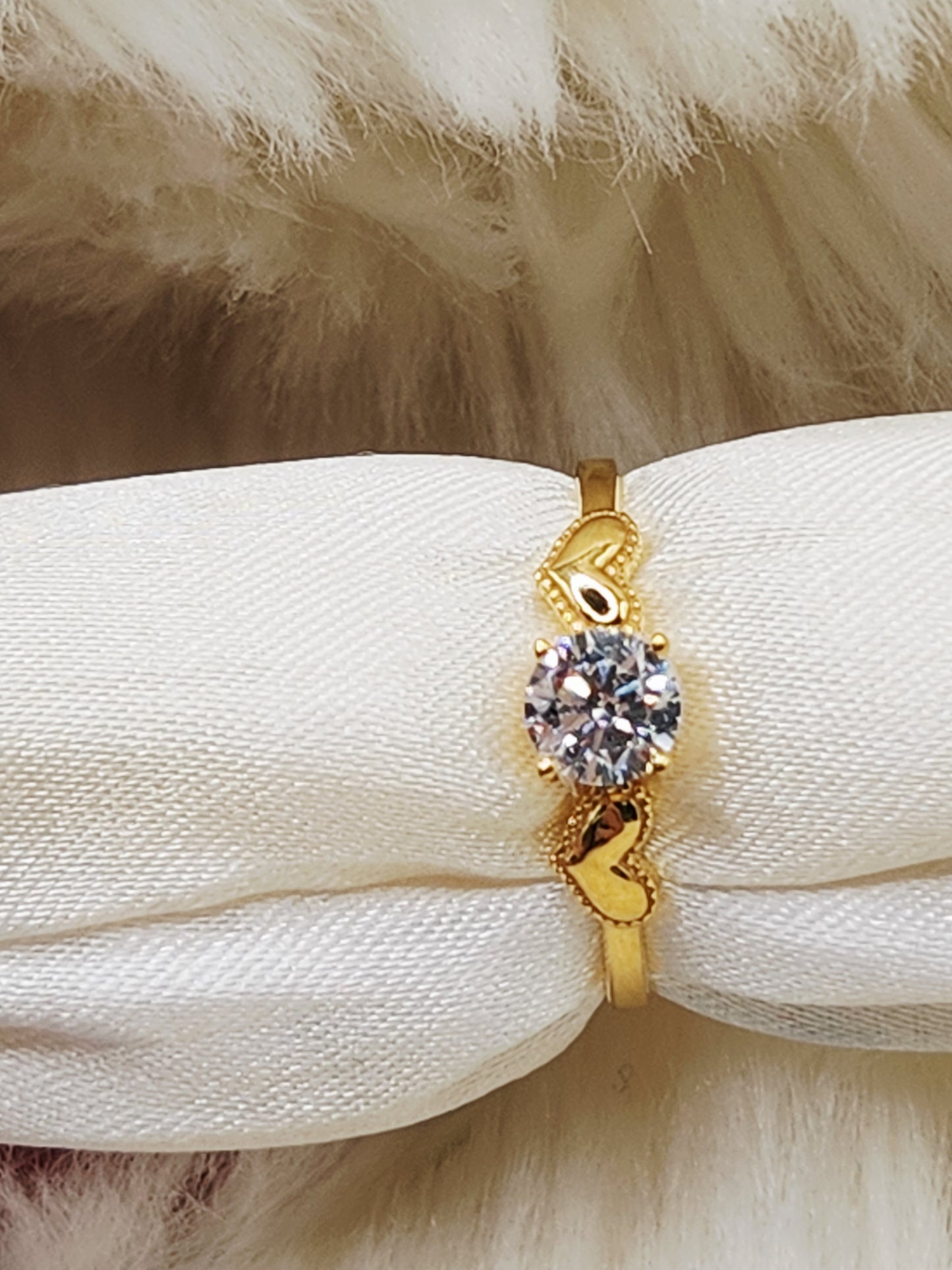 22K / 916 Gold - Inspire Ivry Scarlett Ring - 1.44 gm