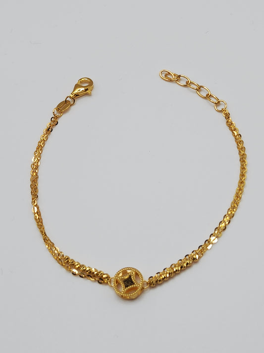 22K / 916 Gold - Inspire Chieti Luna Bracelet - 2.99 gm