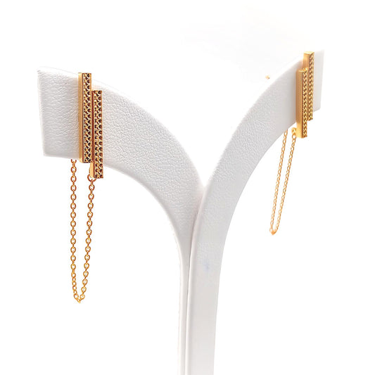 22K / 916 Gold - Inspire Earring - 3.26 gm