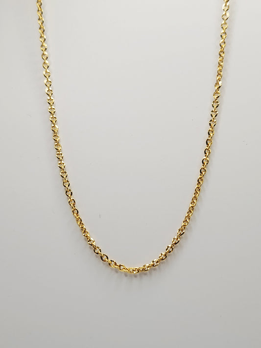 22K / 916 Gold - Inspire Ivry Patricia Polo Necklace - 3.22 gm