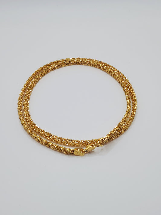 22K / 916 Gold - Ivry Luna Necklace - 21.30 gm