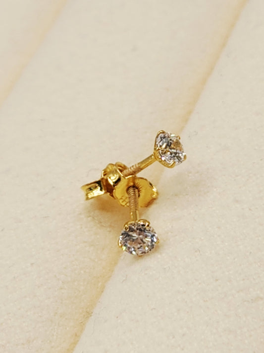 22K / 916 Gold - Inspire Ivry Hazel Earring - 1.32 gm
