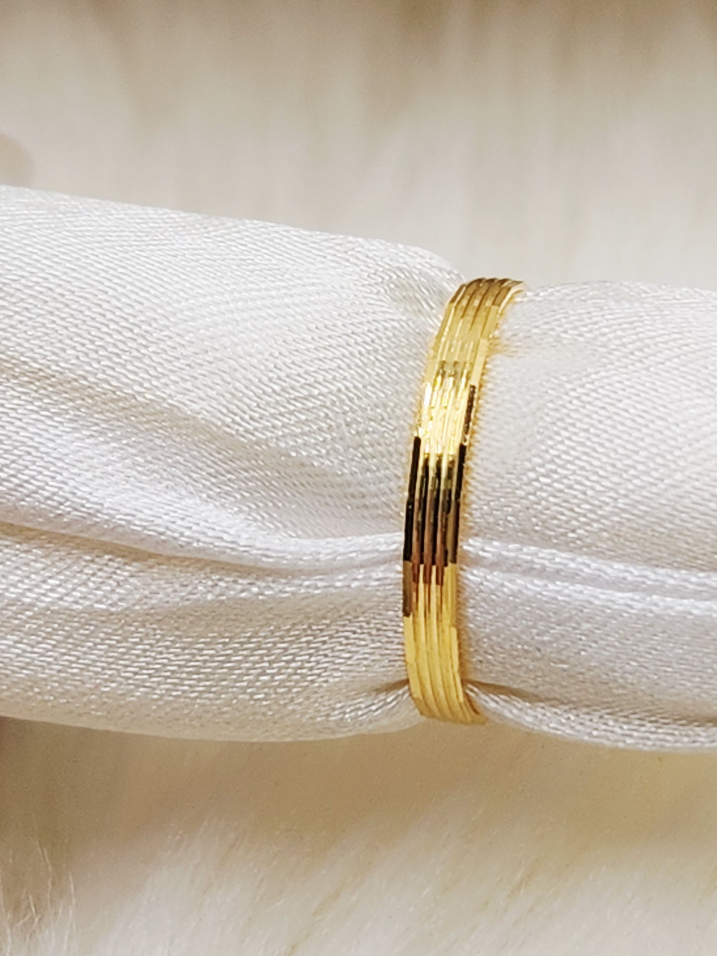 22K / 916 Gold - Inspire Ivry Scarlett Ring - 1.34 gm