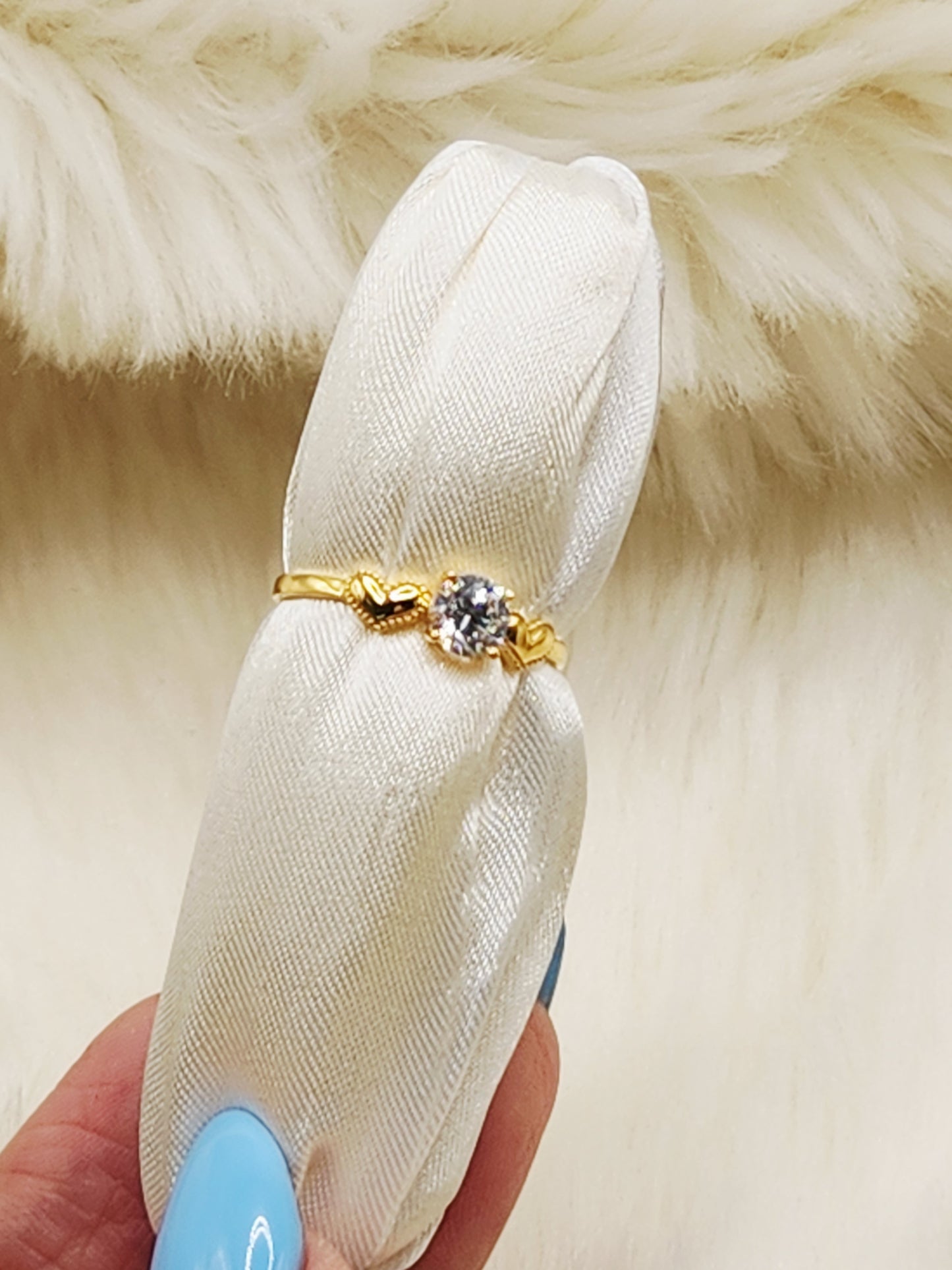 22K / 916 Gold - Inspire Ivry Scarlett Ring - 1.44 gm